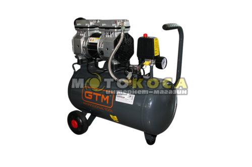 Компрессор GTM KAW750-24L (безмасляный)