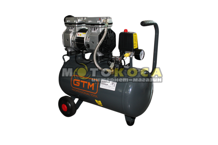 Компресор GTM KAW750-24L (безмасляний)