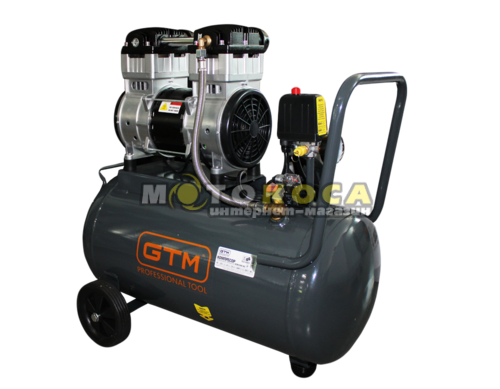 Компресор GTM KAW1500-50L (безмасляний)