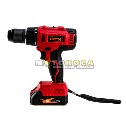 Акумуляторний шуруповерт GTM DSI18/60BL