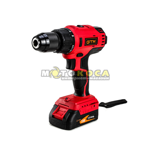 Акумуляторний шуруповерт GTM DSI18/60BL