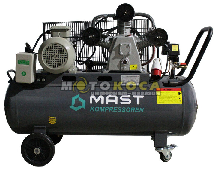 Поршневой компрессор MAST TA65/100L 400V купить, отзывы