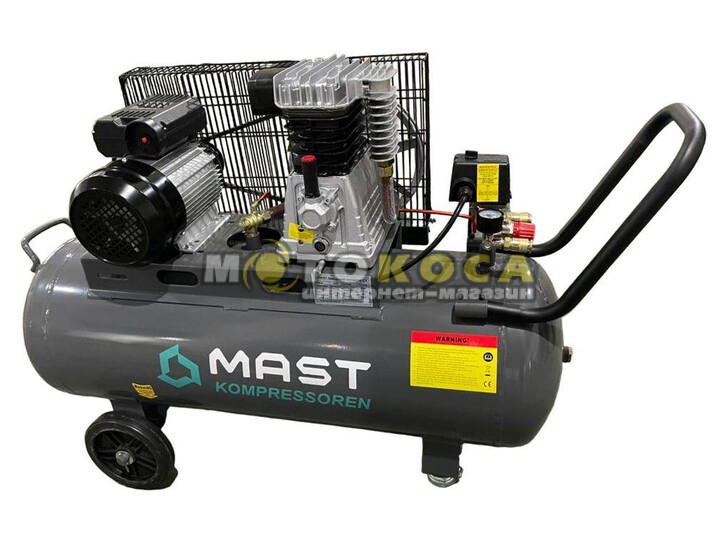 Поршневой компрессор Mast ZA65/100L 220V купить, отзывы