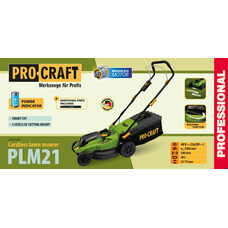 Аккумуляторная газонокосилка ProCraft PLM21 (без АКБ и ЗУ)