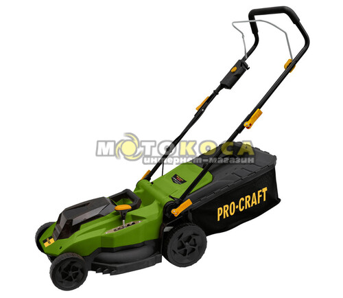 Акумуляторна газонокосарка ProCraft PLM23 (без АКБ та ЗП)