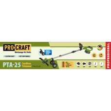 Триммер аккумуляторный ProCraft PTA25 (2 АКБ)