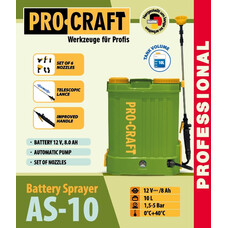 Обприскувач акумуляторний ProCraft AS10