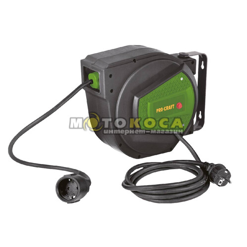 Подовжувач на котушці ProCraft EK25N (3x1,5мм² 25 метрів)