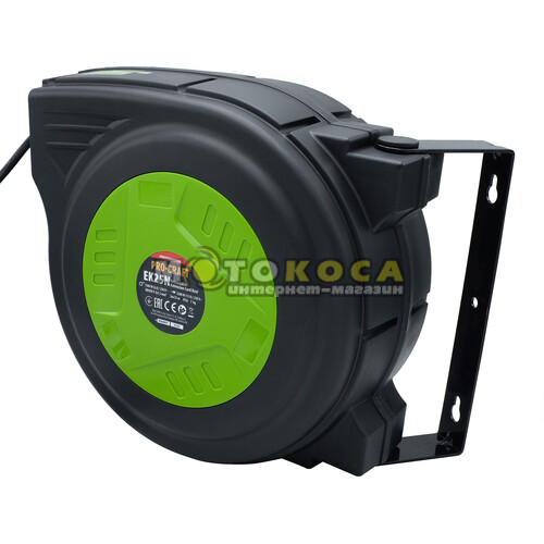 Подовжувач на котушці ProCraft EK25N (3x1,5мм² 25 метрів)