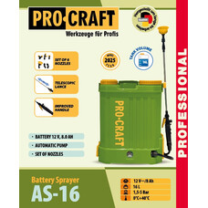 Обприскувач акумуляторний ProCraft AS16 (2026)