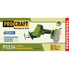 Пила сабельная аккумуляторная Procraft PSS36 (без АКБ и ЗУ)
