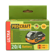 Акумуляторна батарея Procraft Battery 20/4 Ultra (20В/4Аг)