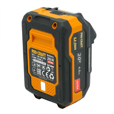 Акумуляторна батарея Procraft Battery 20/4 Ultra (20В/4Аг)