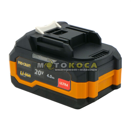Акумуляторна батарея Procraft Battery 20/4 Ultra (20В/4Аг)