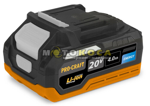 Акумуляторна батарея Procraft Battery 20/4 Energy (20В/4Аг)