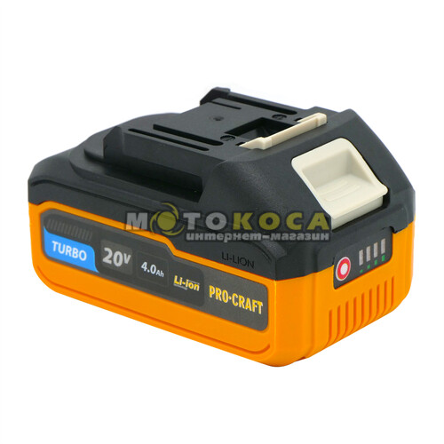 Аккумуляторная батарея Procraft Battery 20/4 Turbo (20В/4Ач)
