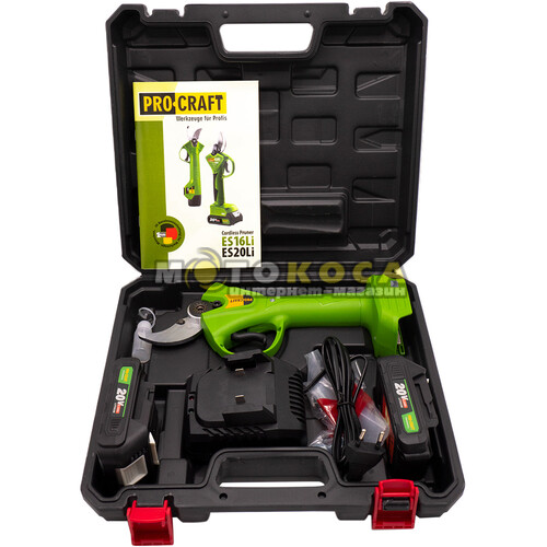 Аккумуляторный секатор Procraft ES20Li