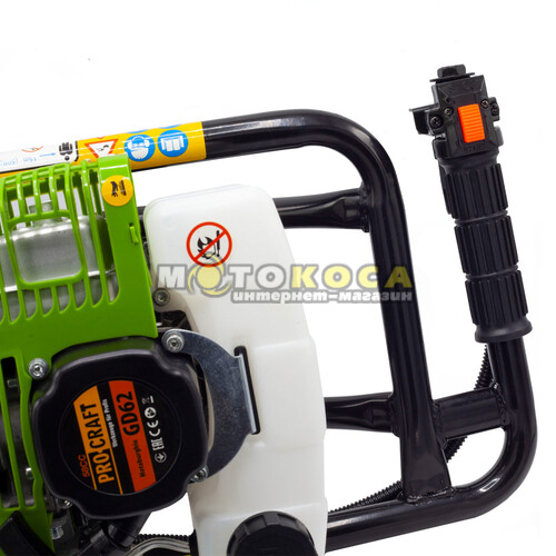 Бензобур Procraft PROFESSIONAL GD62 (Без шнека)