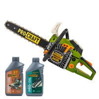 Бензопила Procraft K450L (2 мастила Procraft )