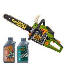 Бензопила Procraft K450L (2 мастила Procraft )