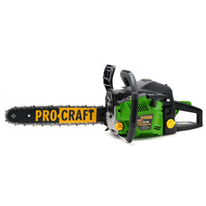 Бензопила Procraft GS50 (2 шини, 2 ланцюги 40, 45см)