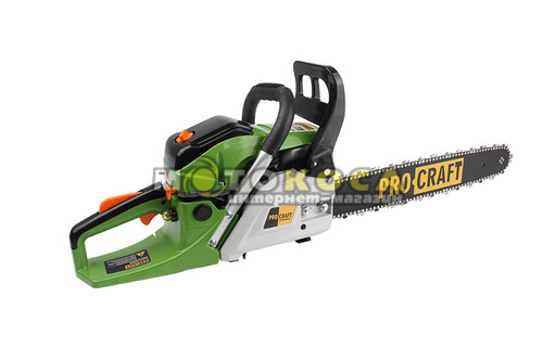 Бензопила Procraft GS-52T (Масло Procraft для цепи 1 л + Масло Procraft 2Т 1 л)
