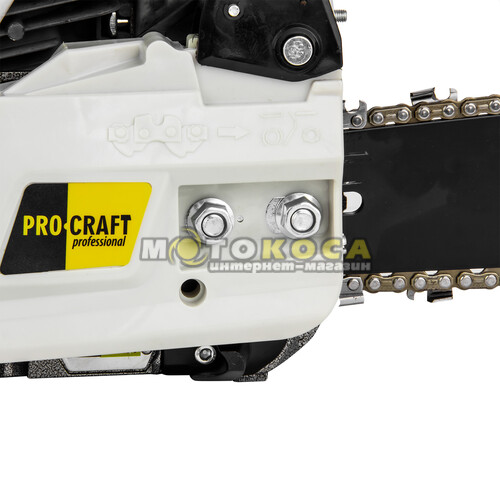 Бензопила Procraft GS-52T (Масло Procraft для цепи 1 л + Масло Procraft 2Т 1 л)