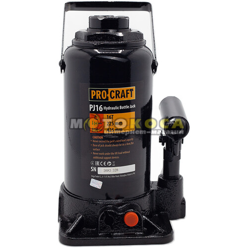 Домкрат гидравлический Procraft PJ16