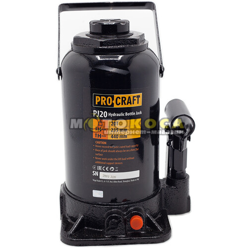 Домкрат гидравлический Procraft PJ20