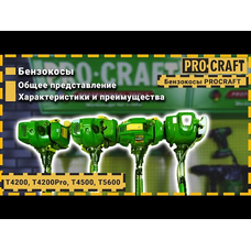 Мотокоса PROCRAFT T4200