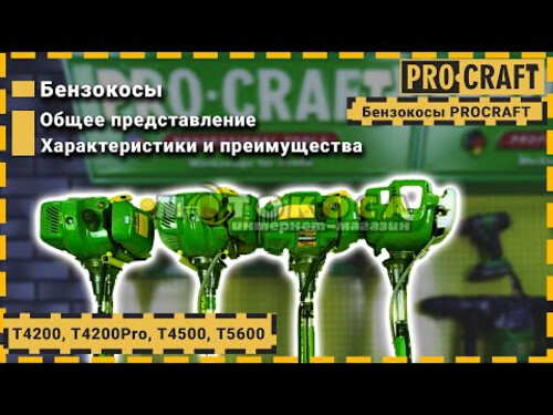 Мотокоса PROCRAFT T4200