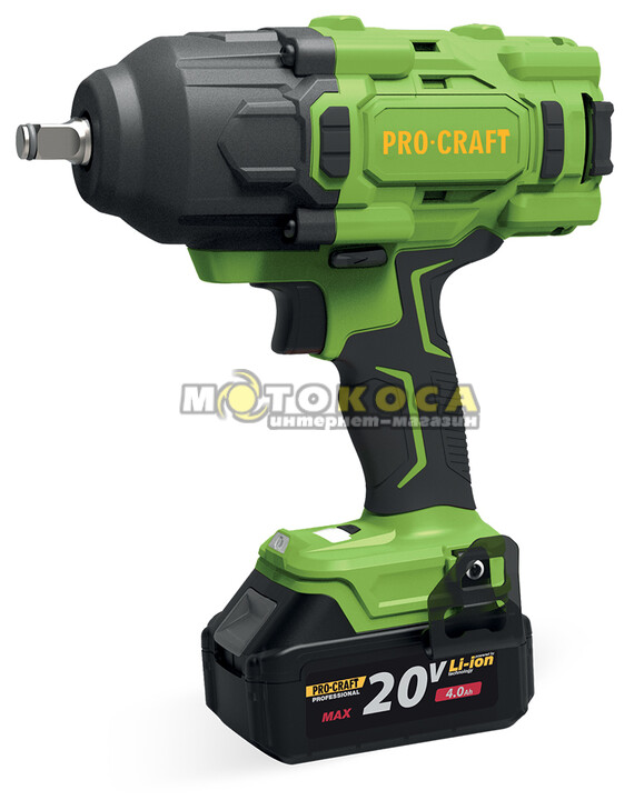 Гайковерт аккумуляторный Procraft PWA82 кейс (1 АКБ и ЗУ)