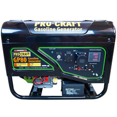 Бензиновий генератор Procraft GP80
