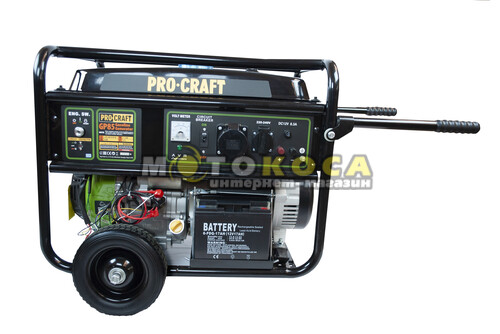 Бензиновый генератор Procraft GP85