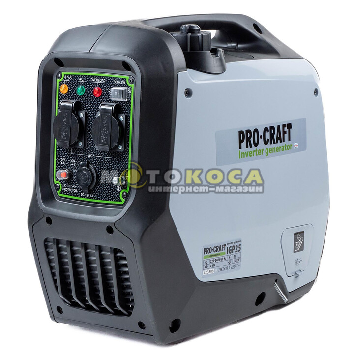 Инверторный бензиновый генератор Procraft IGP25 купить, отзывы