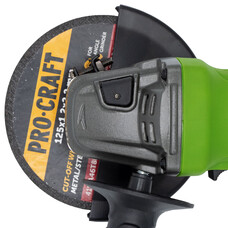 Угловая шлифмашина (Болгарка) Procraft PW1100E 125 мм