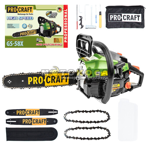 Бензопила Procraft GS-58X