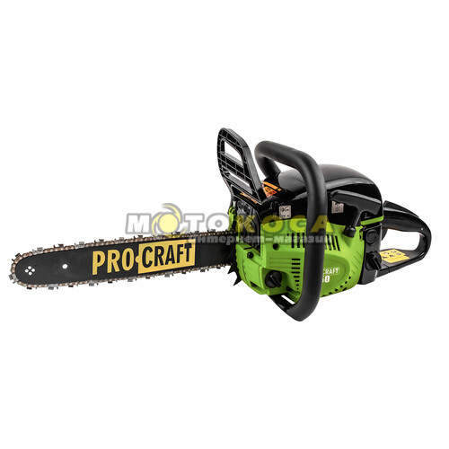 Бензопила Procraft K450 (Шина+цепь 45, шина+цепь 40)