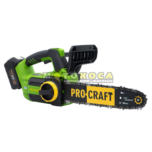Акумуляторна ланцюгова пила Procraft PKA42Li (без АКБ та ЗП)