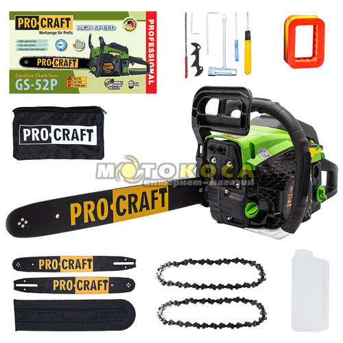 Бензопила Procraft GS-52P