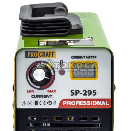 Сварочный инвертор Procraft SP295 + Маска Procraft SPH90-30