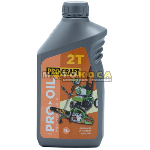 Масло Procraft моторное 2-тактное 1 л
