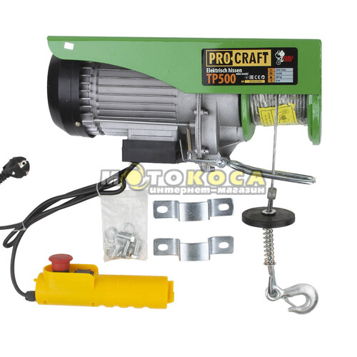 Подъёмник электрический (тельфер) Procraft TP500