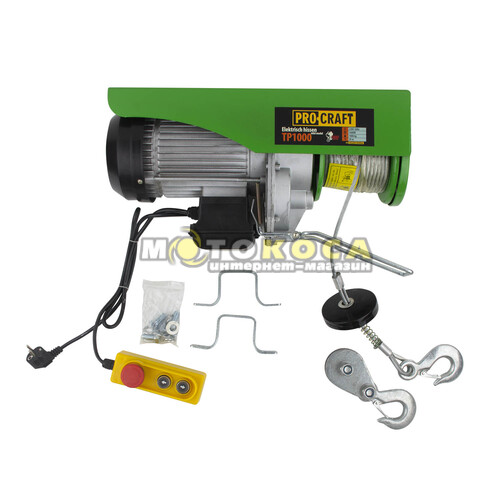 Подъёмник электрический (тельфер) Procraft TP1000