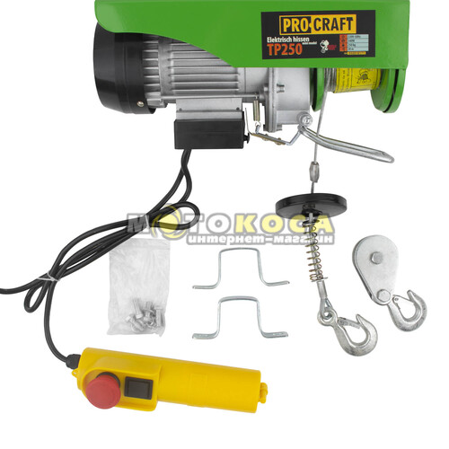 Подъёмник электрический (тельфер) Procraft TP250
