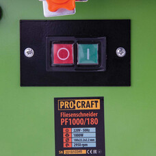 Плиткоріз електричний Procraft PF1000/180