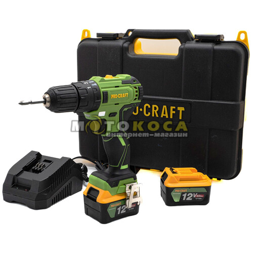 Аккумуляторный шуруповерт Procraft PI18BL