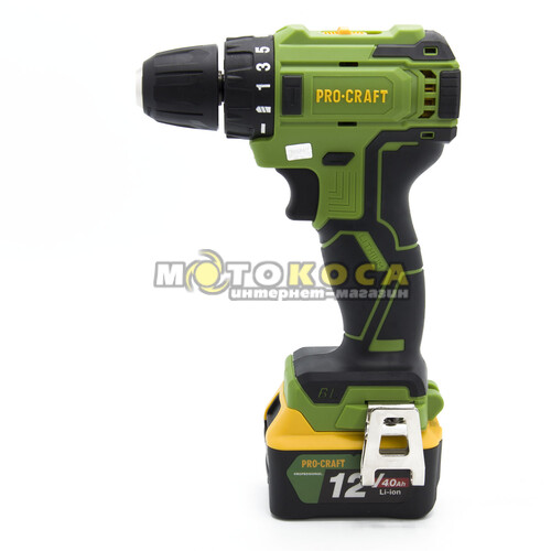 Аккумуляторный бесщеточный шуруповерт Procraft Industrial PA18BL