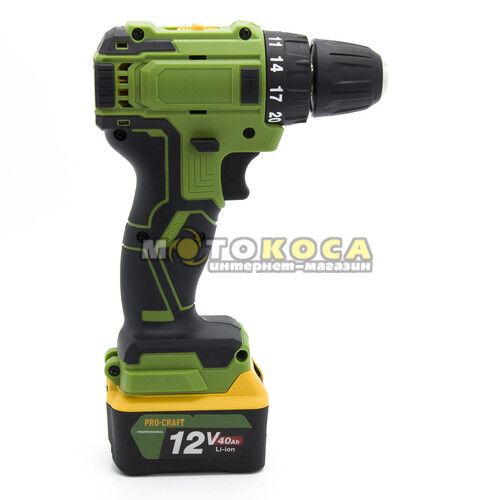 Аккумуляторный бесщеточный шуруповерт Procraft Industrial PA18BL