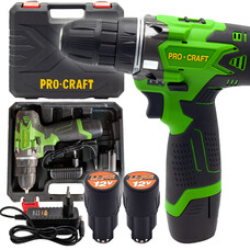 Акумуляторний шуруповерт Procraft PA12Li new